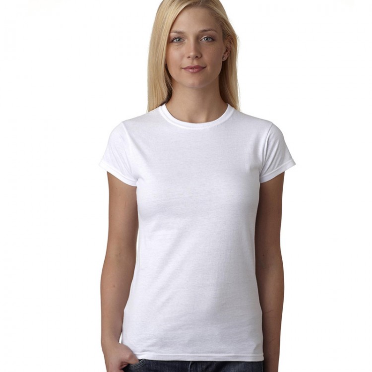 Women’s White T-Shirts – 100% Polyester